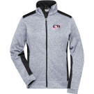 Ladies' Knitted Workwear Fleece Jacket